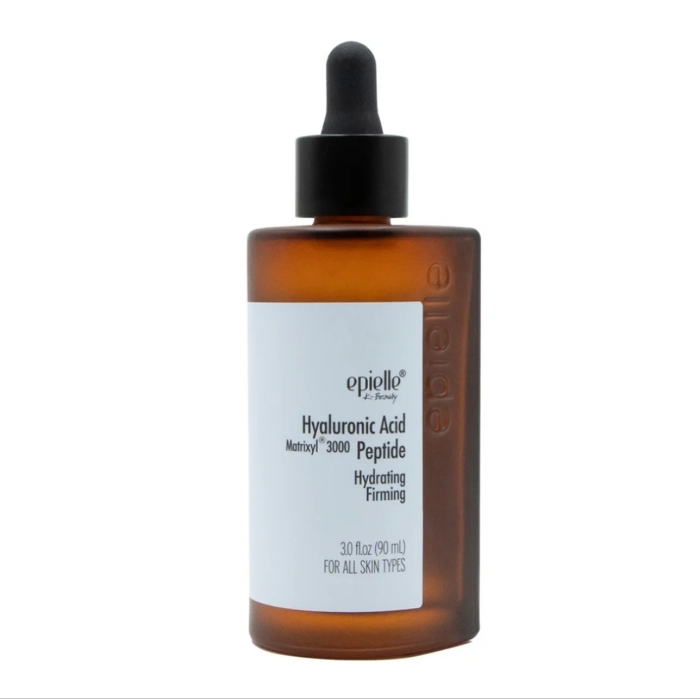 Epielle Hyaluronic Acid Matrixyl 3000 Peptide Hydrating + Firming Serum 3 oz NEW